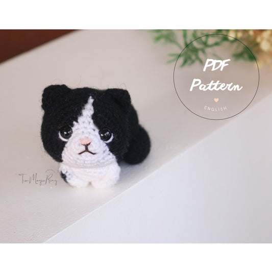 Crochet cat pattern : My little Max | Amigurumi cat pattern | English PDF pattern