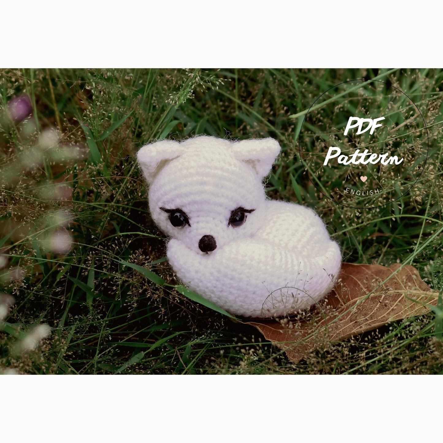 Crochet fox pattern : My little Crystal | Amigurumi fox pattern | English PDF pattern