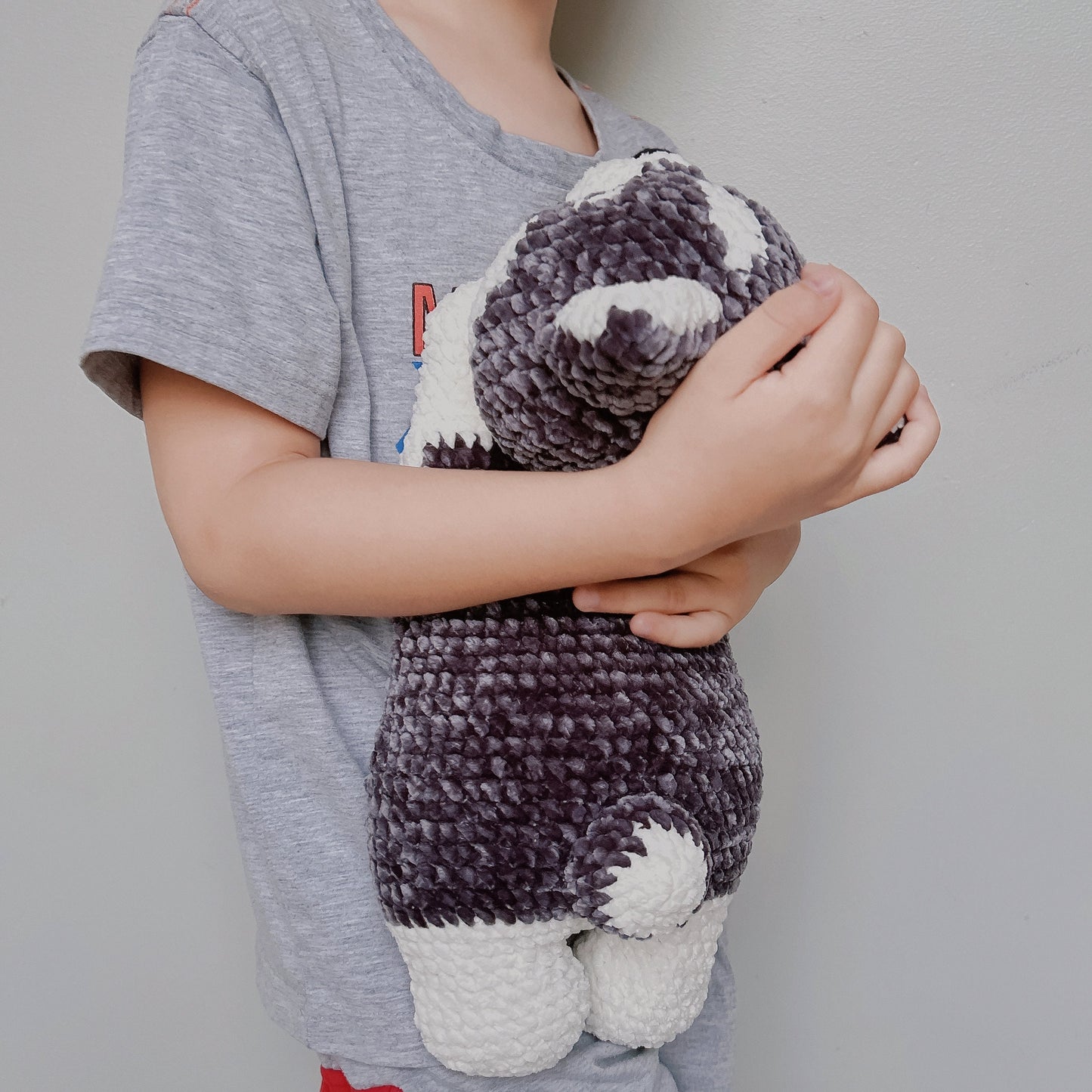 Crochet dog pattern : Little Archer the Husky | Amigurumi dog | English PDF pattern