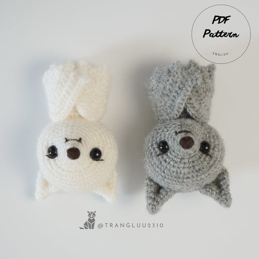 Crochet little bat | Amigurumi little bat | Halloween Pattern | ENGLISH PDF Pattern