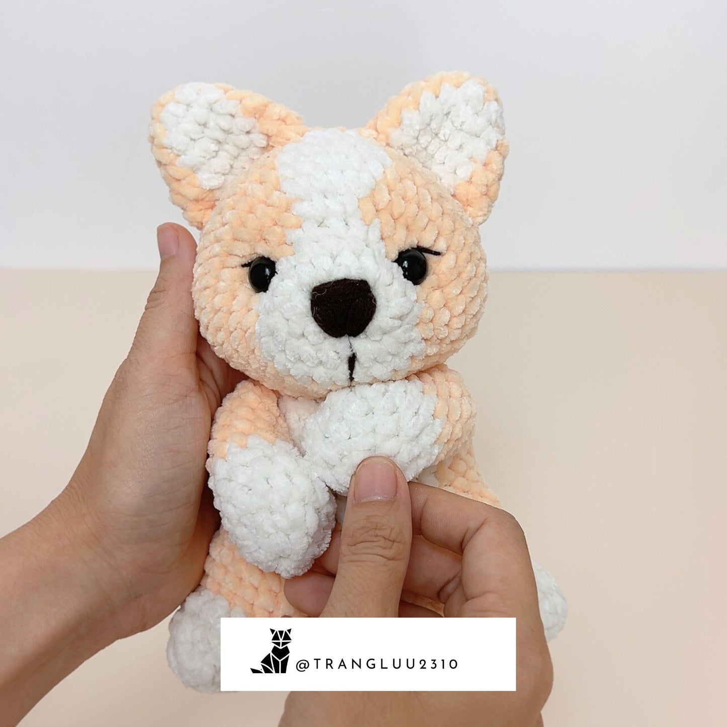 Crochet dog PATTERN bundle 3 in 1: Cutie Puppy | husky beagle corgi | English PDF pattern